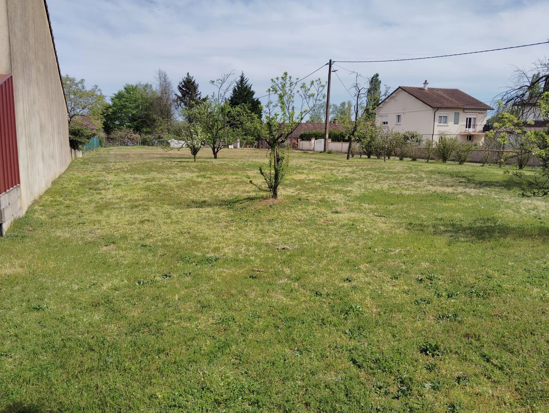 Terrain constructible à Gergy