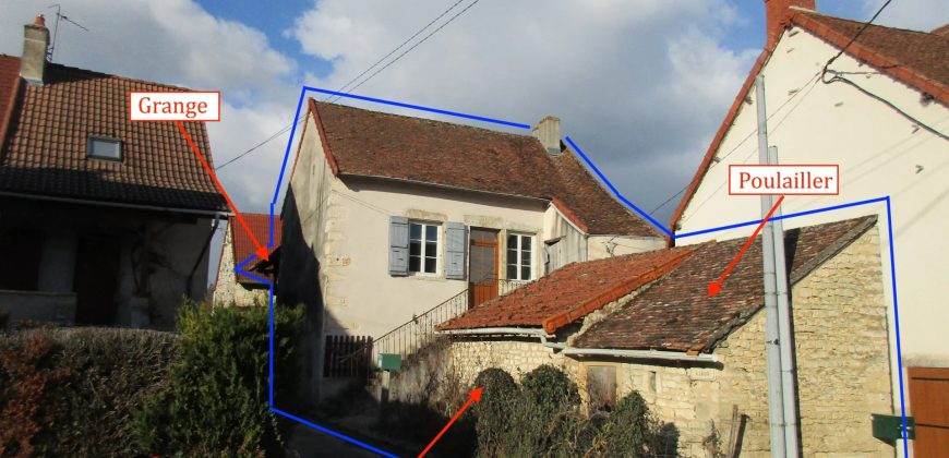 MAISON DE VILLAGE A RENOVER EN CÔTE CHALONNAISE